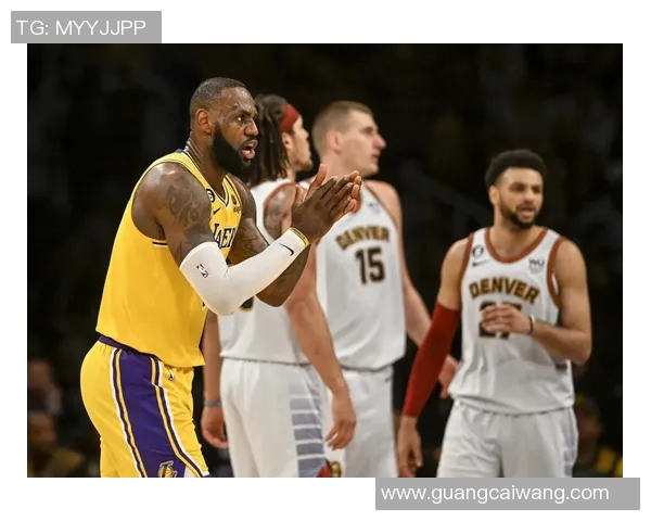 掘金主场大胜湖人，战绩提升至第三，詹姆斯遭遇个人5连败